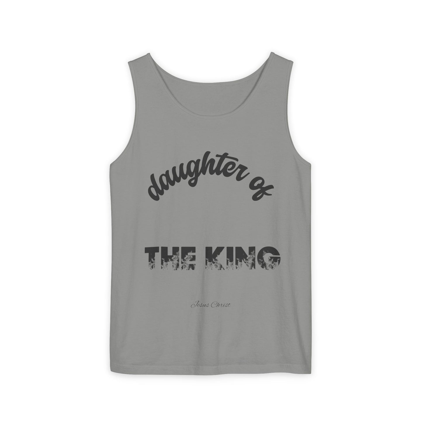 Daughter of the King, #AskAboutChrist Tank/Crop Top — Christian Faith 'Viral Trendy' Crop Top