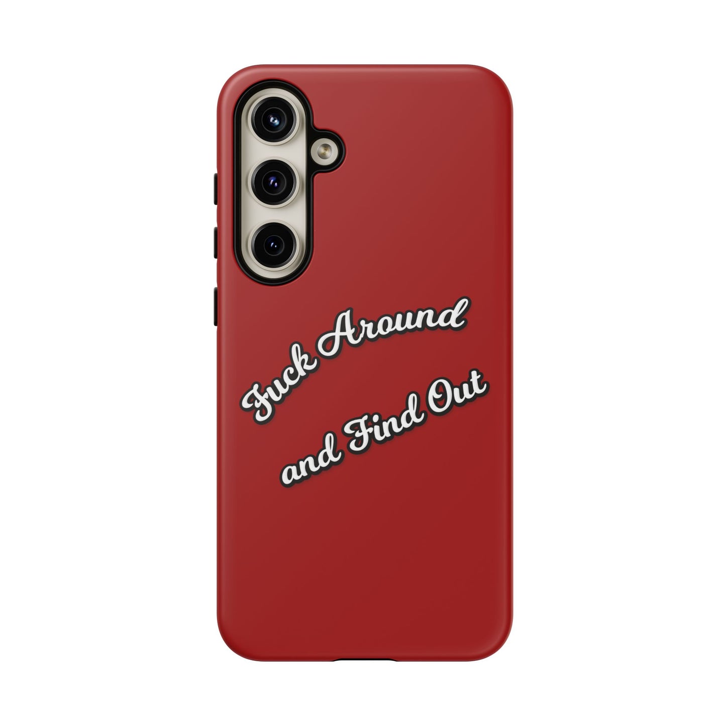 Phone Case — “Fuck Around and Find Out” Retro Vibed Tough Protective Case