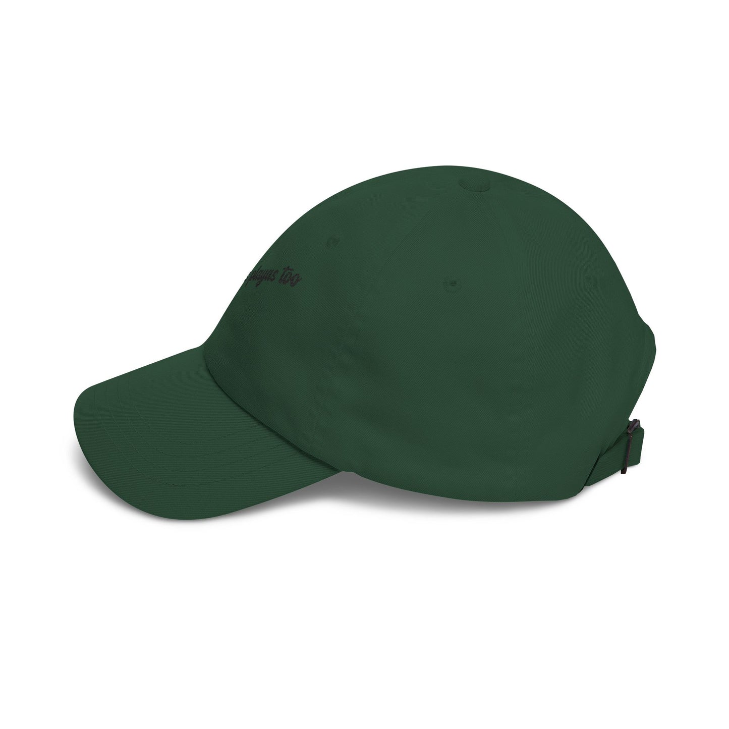 "Cause Girls is Playas Too" Minimalist Girlyyy Slanted Script Hat