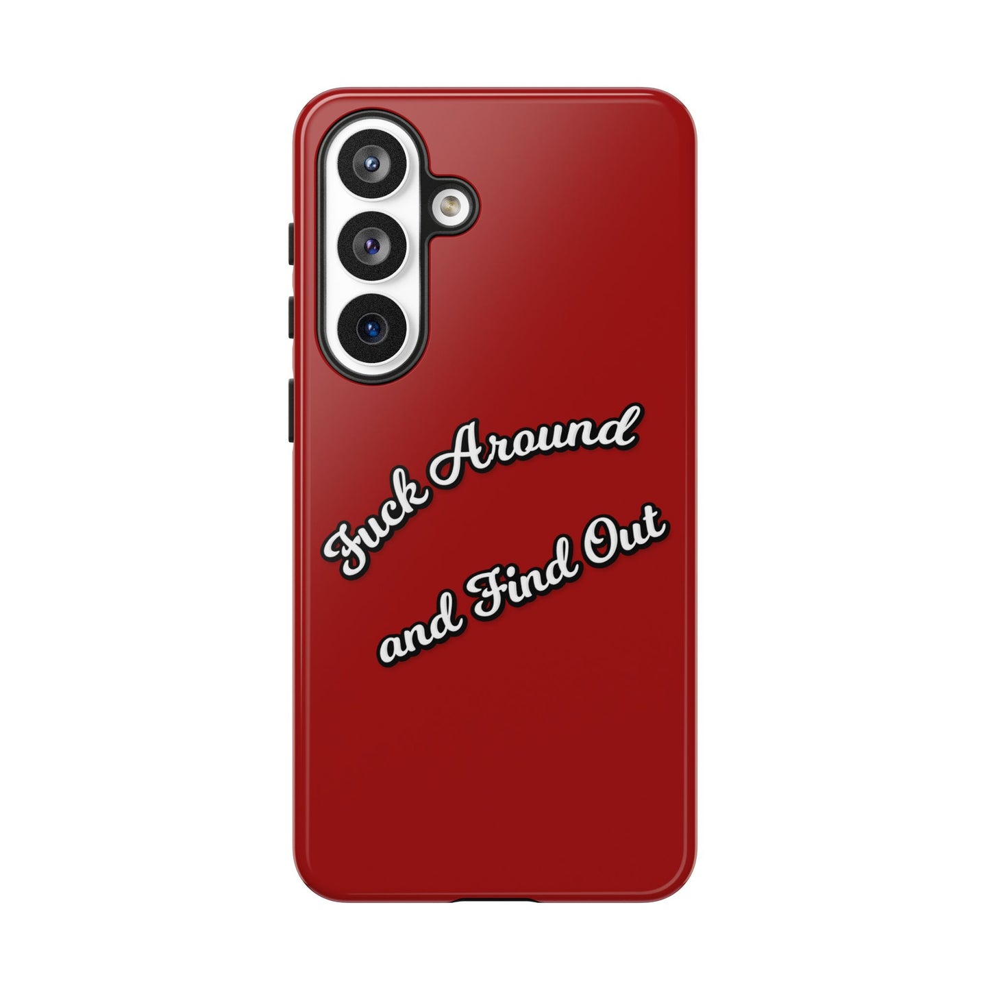 Phone Case — “Fuck Around and Find Out” Retro Vibed Tough Protective Case
