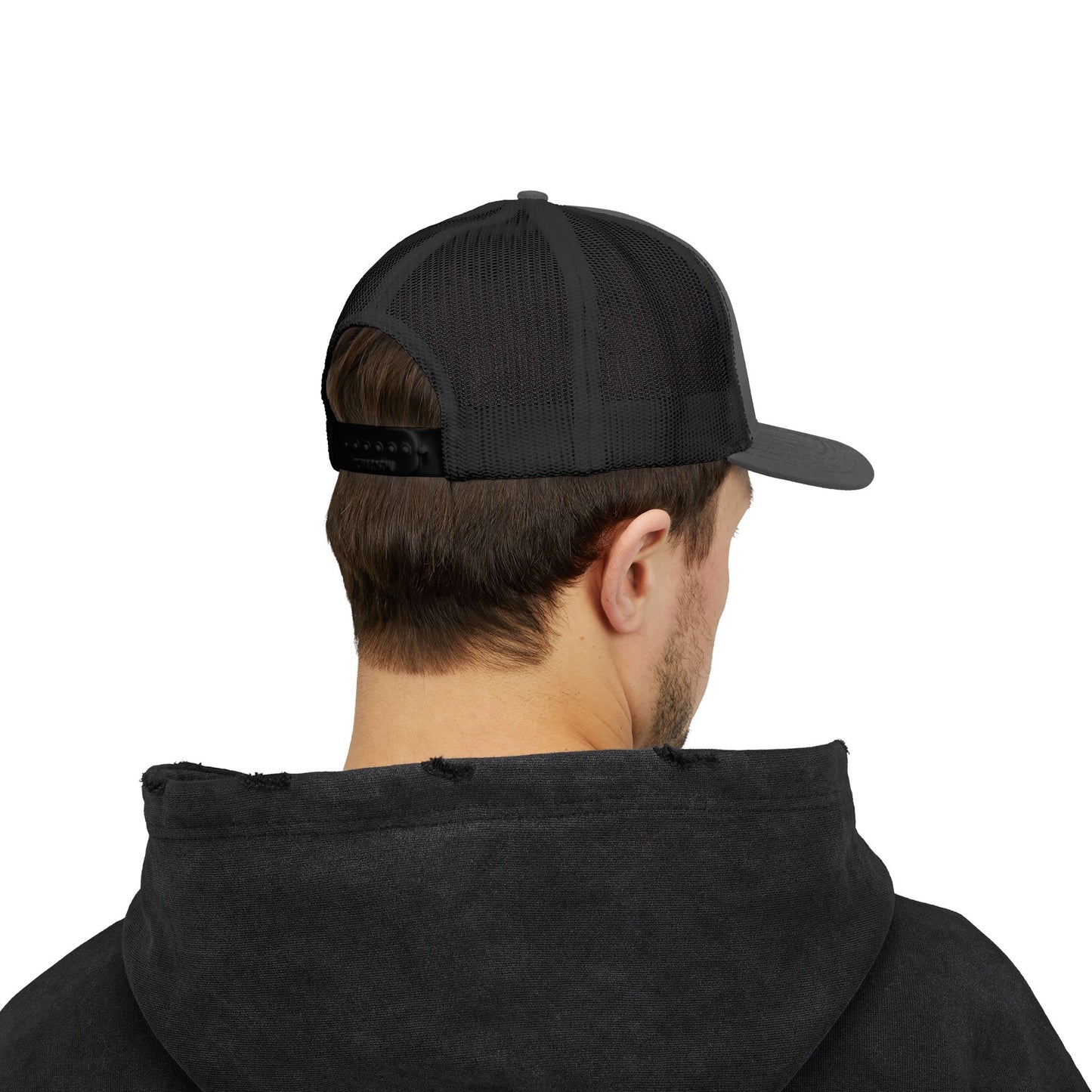 YHVH Trucker Cap – Minimalist Snapback Hat