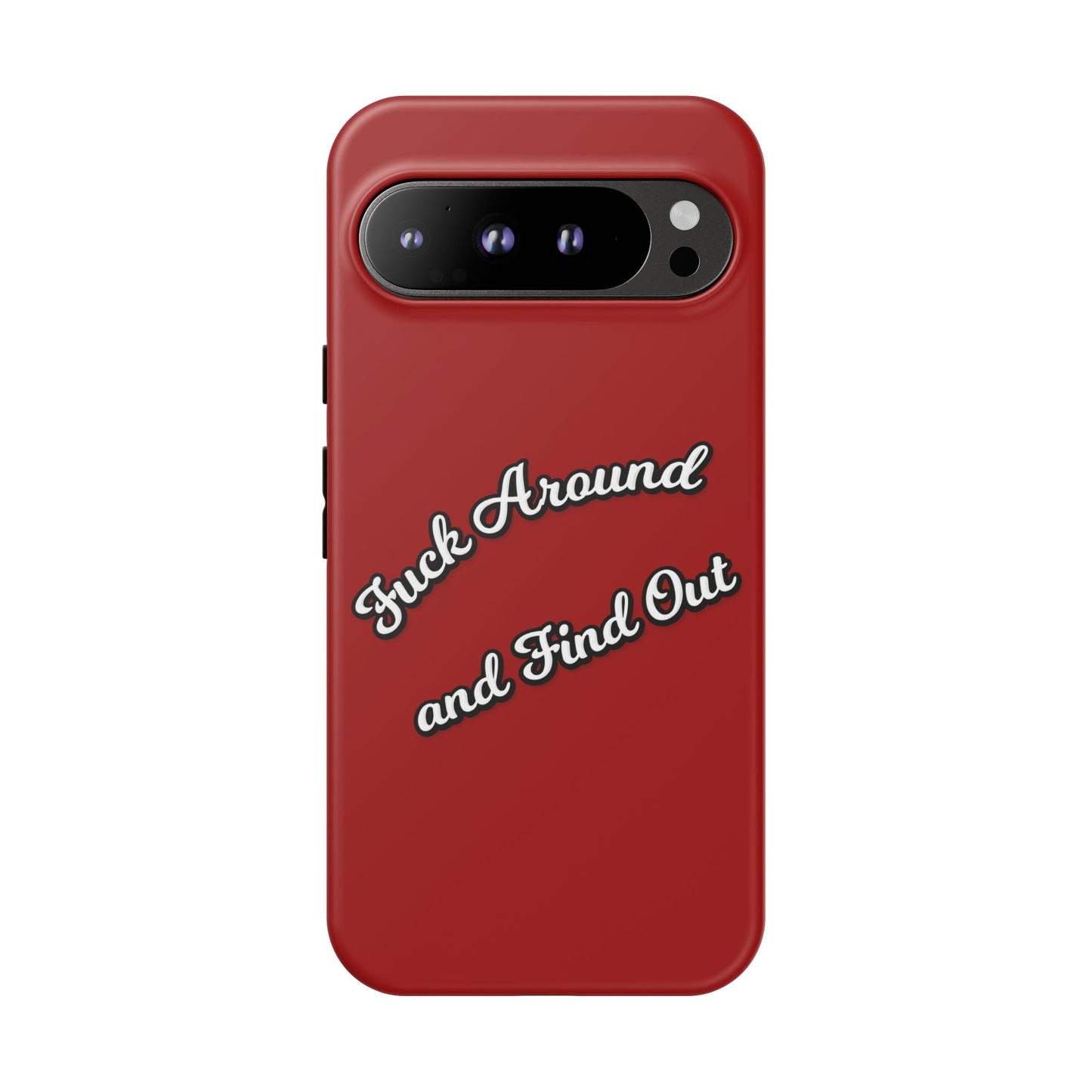 Phone Case — “Fuck Around and Find Out” Retro Vibed Tough Protective Case