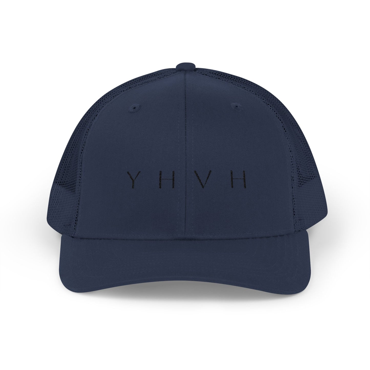 YHVH Trucker Cap – Minimalist Snapback Hat