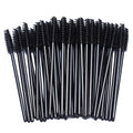 100 Pcs Disposable Eyelash Spoolies Brush Mascara Applicator Lash Wand Lashes Brush Eyebrow Spooly for Extension