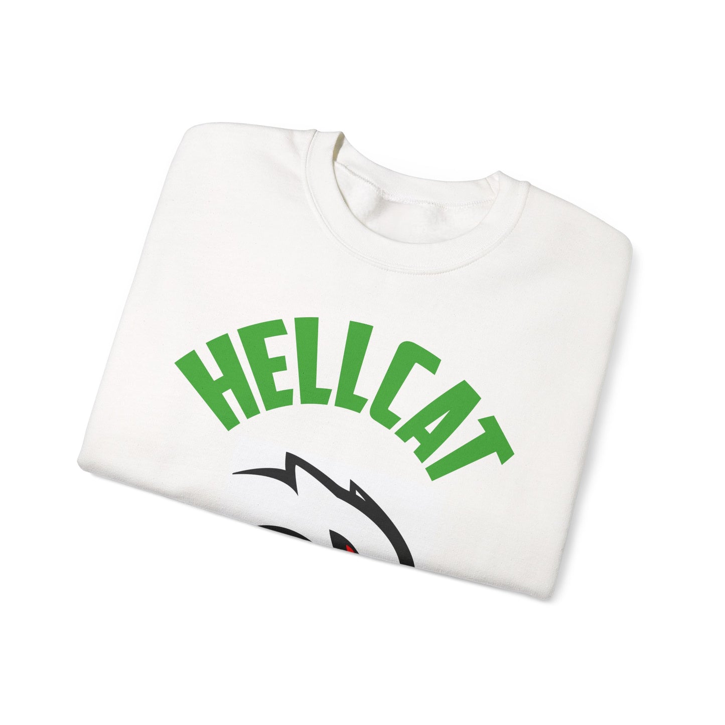 Hellcat Mopar SRT Crewneck Sweatshirt — Retro Car Logo Pullover