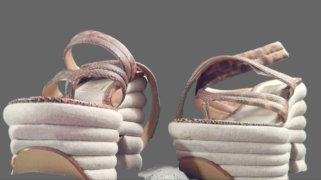 Salvatore Ferragamo Runway Wedges